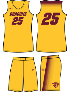 Tenue d'équipe de haute qualité pour adultes, personnalisée, imprimée par sublimation, respirante, 100% polyester, ensemble de basket-ball rose, personnalisé pour hommes et femmes - Product Image 4