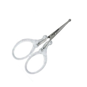 Beauty Grooming Scissors for Eyebrows & Nose Hair Precision Stainless Steel Facial Hair Trimming Scissors for Women & Men - Product Image 2