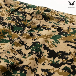 Shorts cargo en toile à prix raisonnable, pour la randonnée en plein air, solides, décontractés, avec plusieurs poches, légers, respirants, séchage rapide, écologiques - Product Image 6