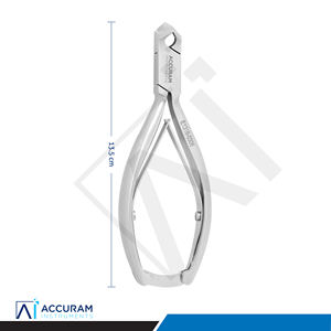 Accuram Cortaúñas de Alta Resistencia con Forma de Luna, Alicates para Cutículas, Acero Inoxidable con Bloqueo Trasero, Herramienta de Podología para Uñas Gruesas de los Pies - Product Image 5