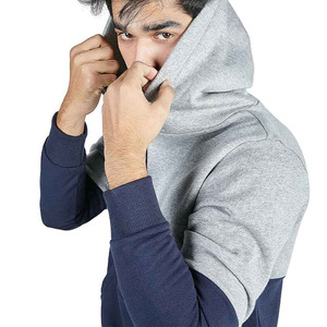 Premium Quality Cotton Fleece Fabric Made Sweatshirts Hoodies Multi Panels Design Long Sleeve Hoodie In Low MOQ - Product Image 5