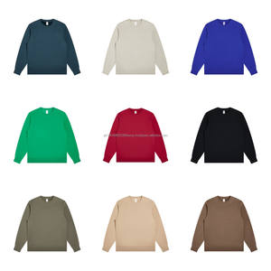 Pull en molleton de haute qualité en coton et polyester avec logo personnalisé Sweat-shirt unisexe pour hommes avec logo imprimé Pull décontracté uni en molleton - Product Image 4