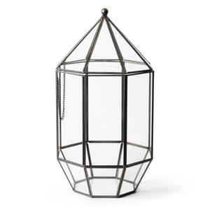 Black Frame Glass Terrarium <b>Mini</b> Landscape Planter Suitable For Photo Shoot Props And Aesthetic Content Setup From India - Product Image 5