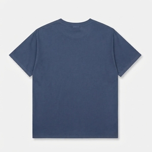 Camiseta de Manga Corta para Hombre con Estampado de Expresión Emocional, Corte Regular, Cuello Redondo, Estilo Casual, Tela de Jersey de Algodón - Product Image 2