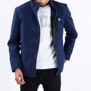 Chaqueta Softshell para Hombre de Material Duradero con Cuello Alto y Logotipo Frontal, Chaqueta de Invierno de Alta Calidad - Secado Rápido y Transpirable - Product Image 3