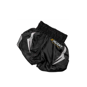 Pantalones Cortos de Punto Satinado de Color Azul Marino para Hombre, Cintura Media, Elásticos, de Secado Rápido, Casuales, 100% Poliéster, HUSKY SPORTSWEAR HSW-20008 - Product Image 2