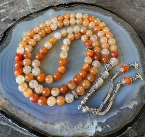 Trendy Islamic Resin Tasbih Mala Smooth Polished Prayer Beads for Dhikr Mindfulness and <b>Gift</b> Sets by Tradebyd - Product Image 1