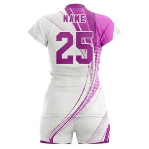 Uniforme de Voleibol de Secado Rápido y Transpirable para Mujer, Material de Poliéster, Uniforme de Voleibol al por Mayor - Product Image 2