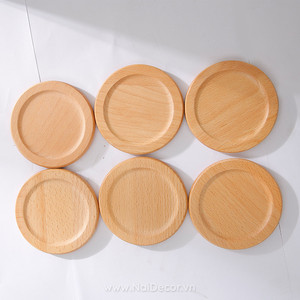 BEST SELLER Eco Friendly Wooden <b>Coaster</b> | Natural Clean Polished Wooden Cup Mat Bulk - Product Image 4