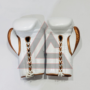 Nuevos Guantes de Boxeo Profesionales Pro Fight Fly con Cordones, 100% Cuero Original, Guantes de Boxeo Profesionales Pro Punching Fly - Product Image 4