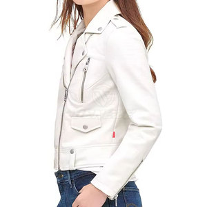 Outdoor Use Leather <b>Jacket</b> Wholesale <b>Lightweight</b> <b>Women</b> Leather <b>Jacket</b> Reasonable Price Breathable Leather <b>Jacket</b> - Product Image 6