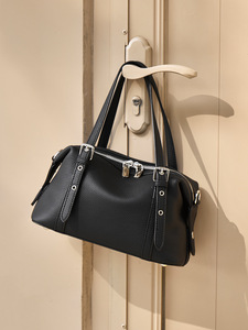 Luxury Genuine Leather Handbags for Women High Quality Cowhide <b>Square</b> Shoulder Bags Elegant Lady Tote Crossbody Bag with Strap. - Product Image 2
