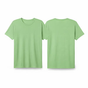 T-shirts en coton en gros, grandes tailles, manches courtes, impression personnalisée, fournisseur d'usine de marques privées, t-shirts tendance pour hommes - Product Image 4