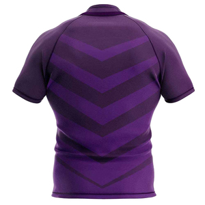 เสื้อรักบี้ระบายอากาศขายดี สีพื้น ปรับแต่งชื่อทีมและหมายเลขได้ - Product Image 2