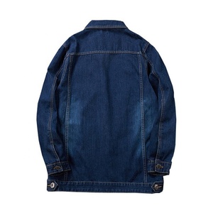 Wholesale OEM <b>Denim</b> Cotton Fabric <b>Jackets</b> Manufacturer Washing <b>Custom</b> Men's Jean <b>Denim</b> <b>Jacket</b> - Product Image 2