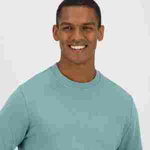 Sudadera de cuello redondo para hombre al por mayor, de forro polar extragrande, estilo urbano, informal, para invierno - Product Image 2