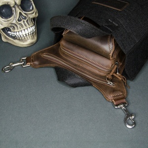 Unisexกระเป๋าหนังต้นขาเอวไหล่Crossbody Steampunk PunkของขวัญสําหรับเขาหรือของขวัญสําหรับเธอLLB-0031 - Product Image 5