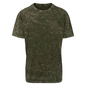 T-shirt de fitness pour homme en coton tricoté léger 100 %, longueur longue, personnalisable, effet délavé, anti-plis, avec logo placé à l'avant – Collection 2026 (Vente en gros) - Product Image 5