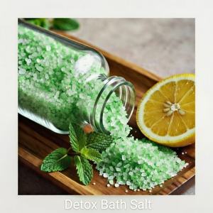 เกลือหิมาลัยธรรมชาติแกะสลักสำหรับแช่ตัวดีท็อกซ์ สูตรพฤกษศาสตร์ ช่วยผ่อนคลายร่างกายและผิวเปล่งปลั่ง (ผลิตภัณฑ์สั่งทำพิเศษ/แบรนด์ส่วนตัว เป็นมิตรต่อสิ่งแวดล้อม) - Product Image 1