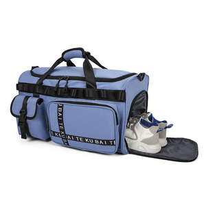 Bolsa de Lona Oxford Ligera Unisex con Logotipo Personalizado, Grande, de 22 Pulgadas, para Fitness, Gimnasio y Viajes de Larga Distancia - Product Image 2