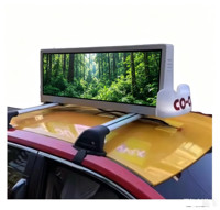 Affichage LED sur toit de taxi P2.5 P3 4G / Écran LED publicitaire pour voiture / Panneau LED pour toit de taxi