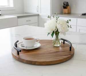 Plateau de service en bois écologique pour restaurants - Product Image 4