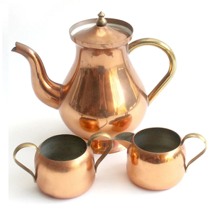 Pure Copper Vintage Coffee <b>Set</b> With Polish Finished For Restaurant Home And Hotel Kitchenware Metal <b>Tea</b> <b>Set</b> - Product Image 4