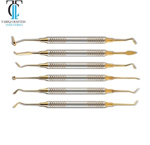 Kit d'instruments de restauration composite de qualité supérieure, outils de sculpture pour la pose de composites dentaires, réutilisables en acier inoxydable - Product Image 4