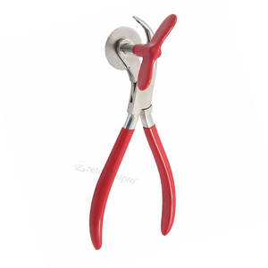 Coupe-anneaux 170 mm en acier inoxydable avec poignée en PVC pour la fabrication de bijoux, artisanat DIY, pince à couper les anneaux, personnalisable OEM ZETOMED PRO - Product Image 3