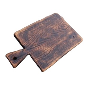 Tabla de cortar carne y frutas rectangulares de madera de sombra Natural, cubiertos personalizados para vegetales/queso, vajilla, tabla de picar/bloques - Product Image 1