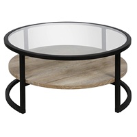 Table gigogne en métal haut de gamme avec plateau en marbre, structure robuste, surface résistante aux rayures, design de mobilier moderne pour la maison