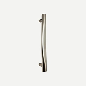 Manija de Puerta Exterior Elegante de Metal para Oficina, Escuela, Restaurante, Hotel, Hospital, Manija de Tirar Tipo T, Color Bronce - Product Image 5