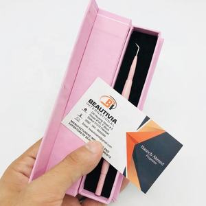 Herramienta de permanente de elevación de pestañas de acero recubierto desnudo de melocotón reutilizable sostenible - Product Image 4