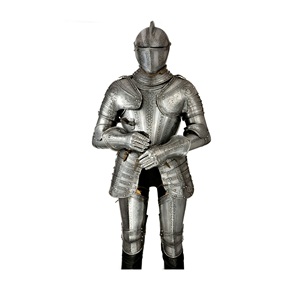 Armadura Medieval de Calidad Museística, Réplica Histórica Duradera, Adecuada para Disfraces de Guerreros, Festivales y Colecciones de Exhibición - Product Image 6