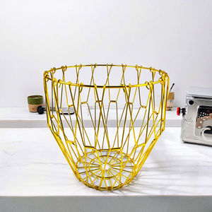 Elegant Modern <b>Iron</b> Metal Fruit Basket with Multipurpose Storage Bowl for Fruits Vegetables Snack & Decorative Home Organization - Product Image 4