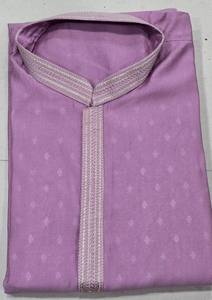 NOIIR PIGEON Kurta Étnica Premium para Hombre, de Seda Jacquard Estampada, Sin Arrugas, de Secado Rápido, para Bodas, Fiestas y Eventos - Product Image 3