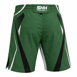 SHH Industries Custom MMA Fight <b>Shorts</b> Men Blue <b>Grappling</b> Training <b>Shorts</b> BJJ Kickboxing Martial Arts Personalized Logo - Product Image 2