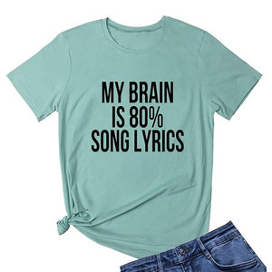 T-shirt graphique mignon pour adolescentes, t-shirt décontracté pour femmes, coton respirant de qualité supérieure, col rond, coupe régulière, doux, durable, léger - Product Image 1