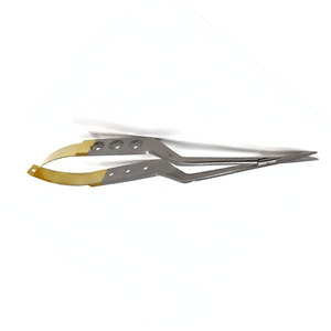 Micro-ciseaux manuels de 8 pouces en acier inoxydable, autoclavables, pour neurochirurgie, instrument de coupe chirurgical de précision pour opérations délicates - Product Image 4