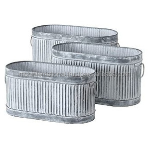 High Quality Metal Flower Pot Unique Design for Home and Garden Customized and Hot Selling Item - Product Image 2