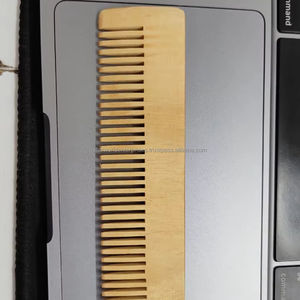 Peigne à cheveux en bois de neem naturel du fournisseur indien Motifs d'animaux Feng Shui de style croisé pour l'utilisation de voyage de salon à domicile Promotion de l'exportation - Product Image 1