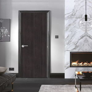 Porte d'entrée en MDF de qualité supérieure, ouverture latérale moderne, anti-fissures, anti-termites, résistante à l'humidité pour hôtels et appartements - Product Image 4