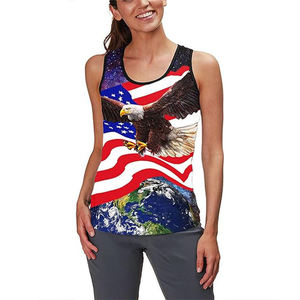 Camiseta sin Mangas Transpirable de Secado Rápido a Precio de Fábrica, Chaleco Deportivo Unisex para Gimnasio, Sublimación, Running - Product Image 4