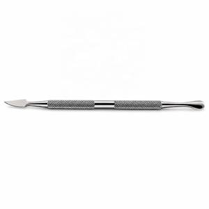 Pousse-cuticules double tête en acier inoxydable réutilisable Morje Surgical, outil professionnel pour la manucure - Product Image 4