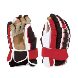 Guantes de hockey sobre hielo OEM fabricados con tecnología de agarre confiable que favorece un mejor control y rendimiento al por mayor - Product Image 4