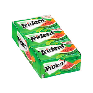 Chewing Gum Watermelon Twist Sugar Free Chewing Gum 21.6g Xylitol Box - Product Image 2