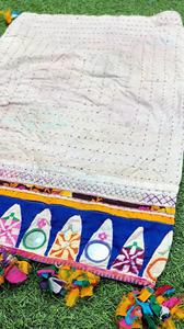 Vibrant Vintage Dowry Kantha Banjara Bag Bolso de compras para mujer - Product Image 4