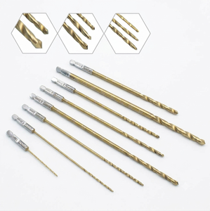Orthopedic <b>Drill</b> <b>Bits</b> Set <b>Titanium</b> Coated Quick Connect Coupling Veterinary - Product Image 1