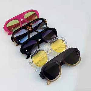 9 Retro Designer High Quality <b>Large</b> <b>Frame</b> Sunglasses Customized Logo Brand Super <b>Large</b> Luxury Men's and Women's Sunglasses 3409 - Product Image 6