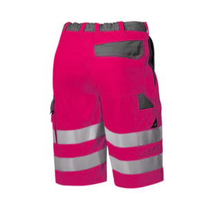 Shorts de travail haute visibilité pour hommes, style personnalisé, multi-poches, haute visibilité, polyester, vente en gros, coupe-vent, imperméable - Product Image 3
